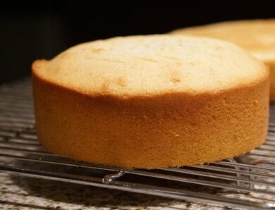 Easy Vanilla Sponge Cake Recipe (With And Without Eggs)
